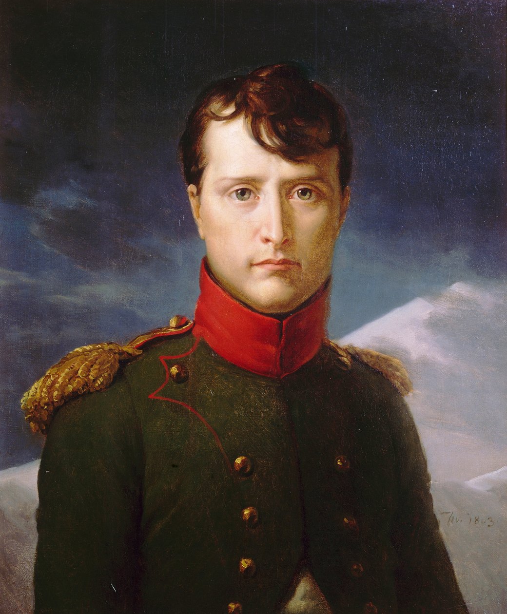 Napoleon Bonaparte første konsul av Baron François Pascal Simon Gérard