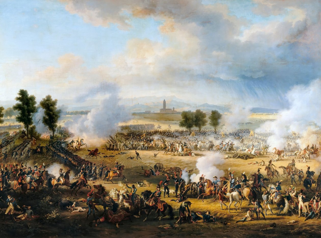 Slaget ved Marengo Čeština av Baron Lejeune Louis François