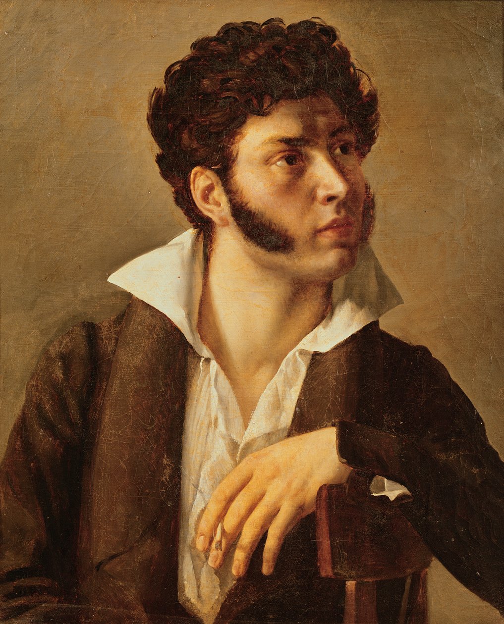 Portrett av Francois-Barnabe Campmas av Baron Pierre Narcisse Guerin