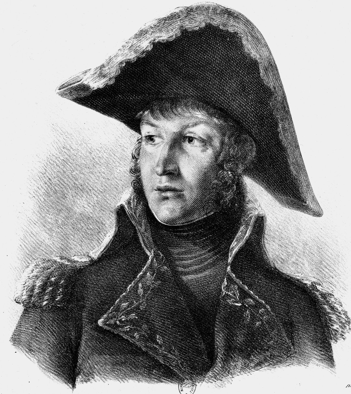 Jean Andoche Junot hertug av Abrantes: Fransk genral (gravering) av Baron Antoine Jean (after) Gros