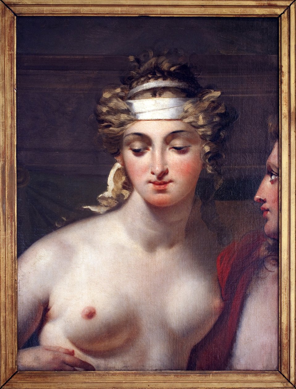 Fragment av bortføringen av Helene, 1700-1800-tallet av Baron Antoine Jean Gros