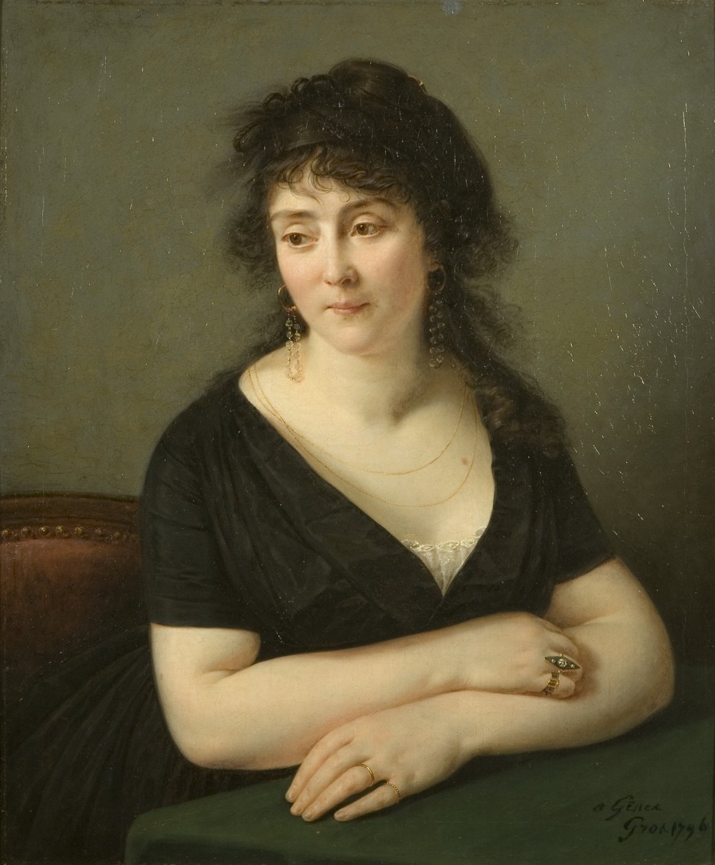Portrett av Madame Bruyere av Baron Antoine Jean Gros