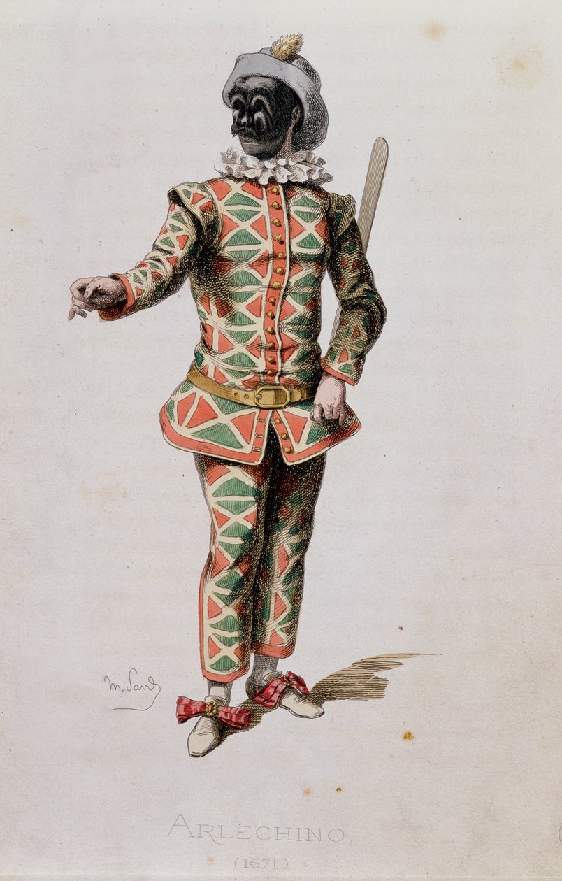 Harlekin, fra 