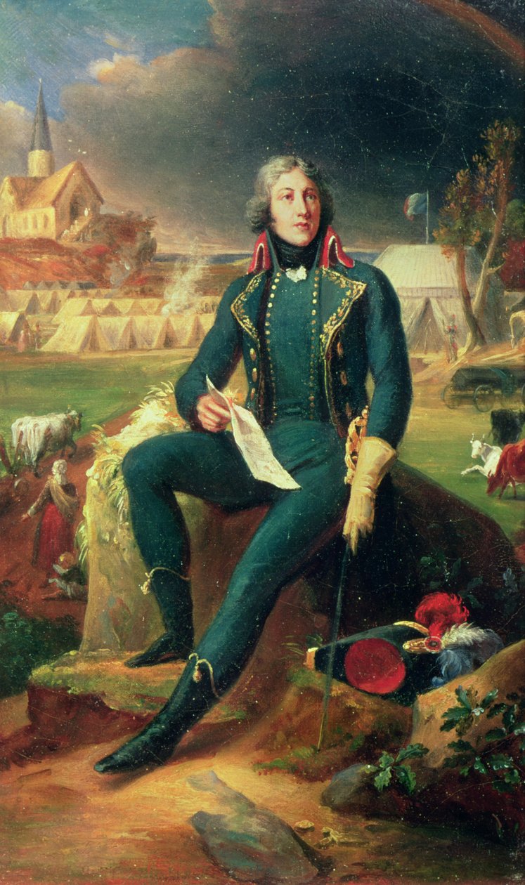 Portrett av general Louis-Lazare Hoche (1768-97) av Baron François Pascal Simon Gérard