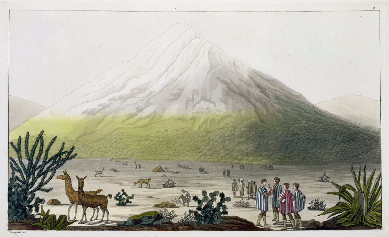 Mount Chimborazo, Ecuador, fra 