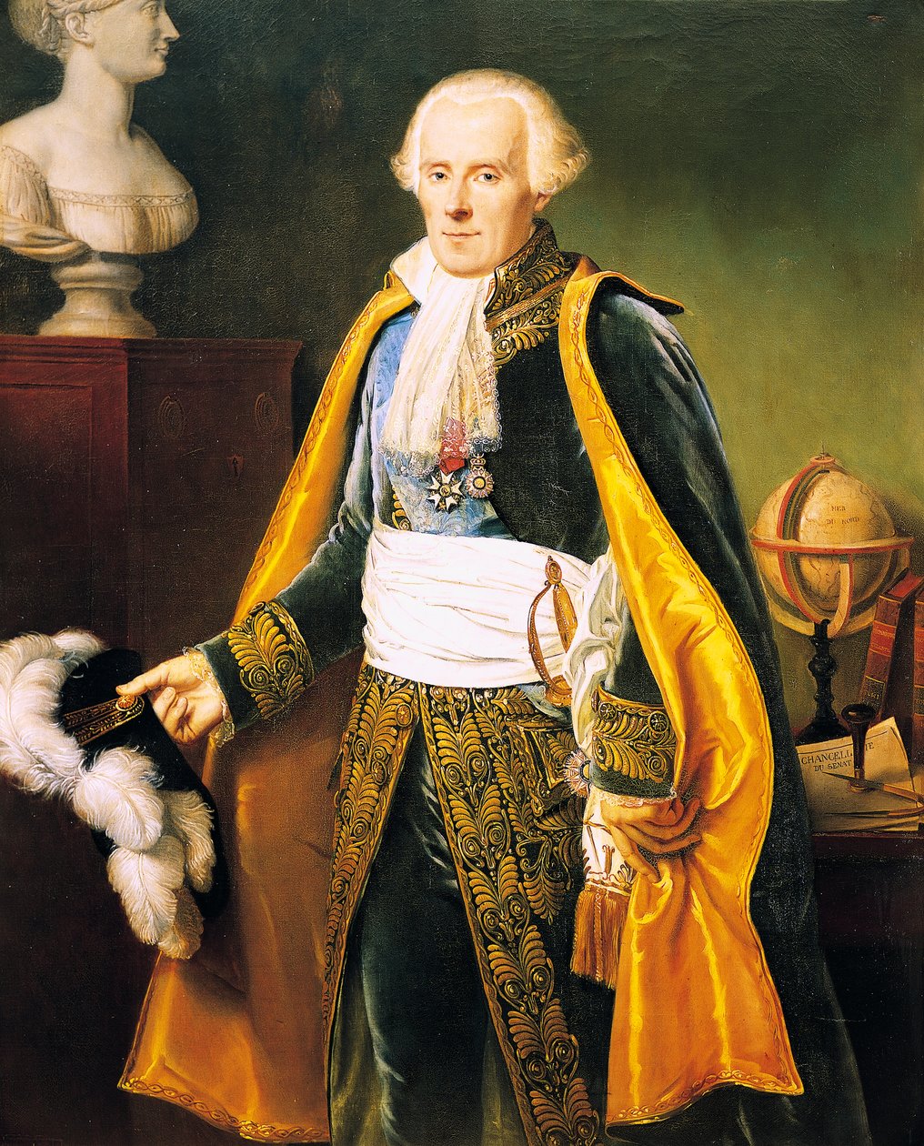 Portrett av Pierre-Simon Laplace (Beaumont-en-Auge av Baron Pierre Narcisse Guerin