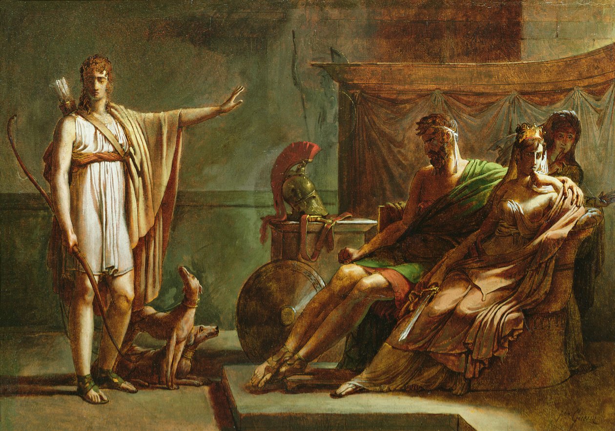 Phaedra og Hippolytus, 1802 av Baron Pierre Narcisse Guerin