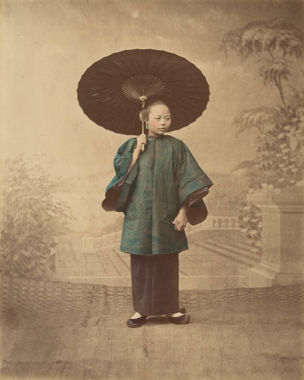 Kantonkvinne, 1870-tallet. av Baron Raimund von Stillfried