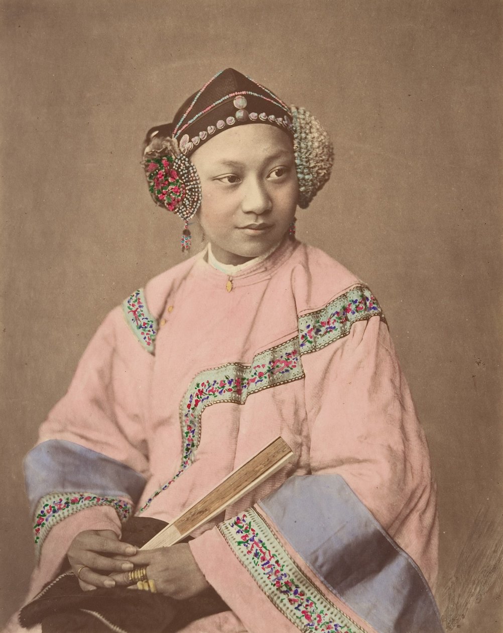 Lanxchow-jenta, 1870-tallet. av Baron Raimund von Stillfried