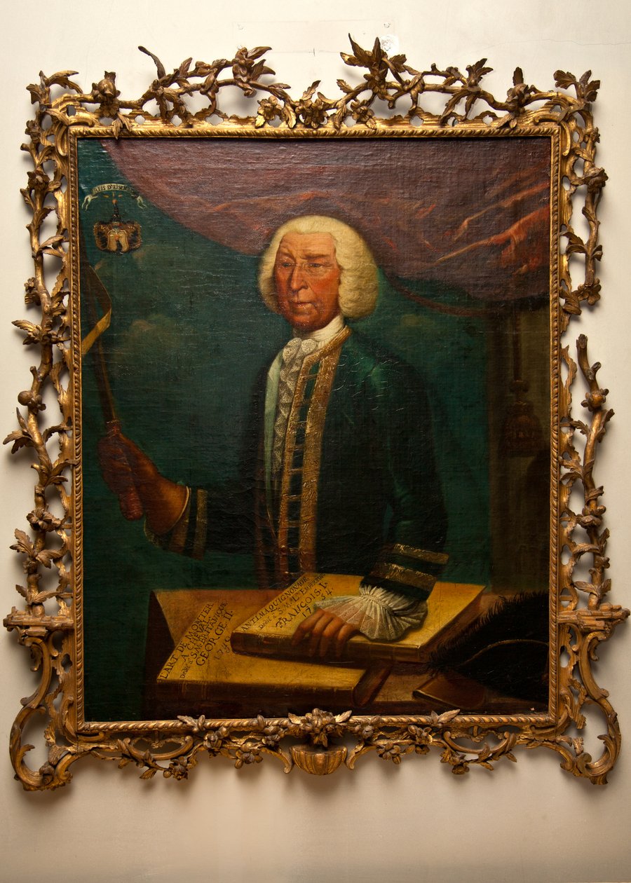 Selvportrett, ca. 1754-60 av Baron Reis Eisenberg