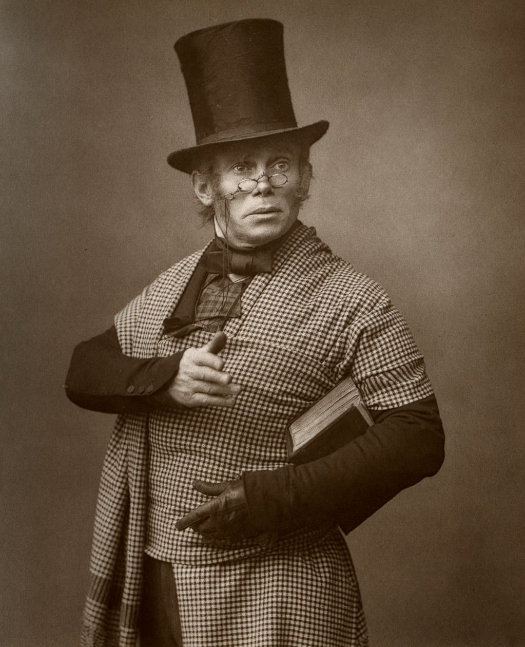 Den britiske skuespilleren Felix Morris i One Change, 1886. av Barraud