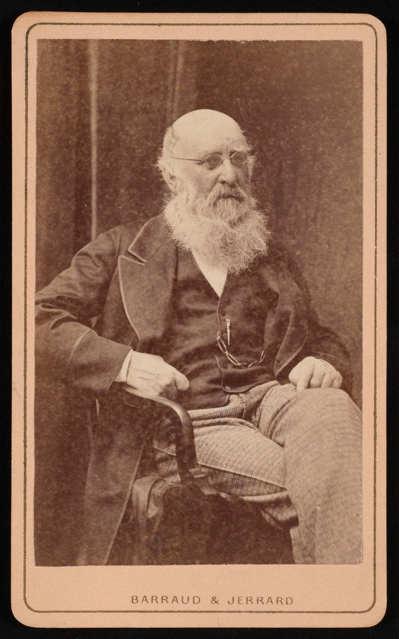Portrett av J. H. Silbert, før 1877. av Barraud and Jerrard