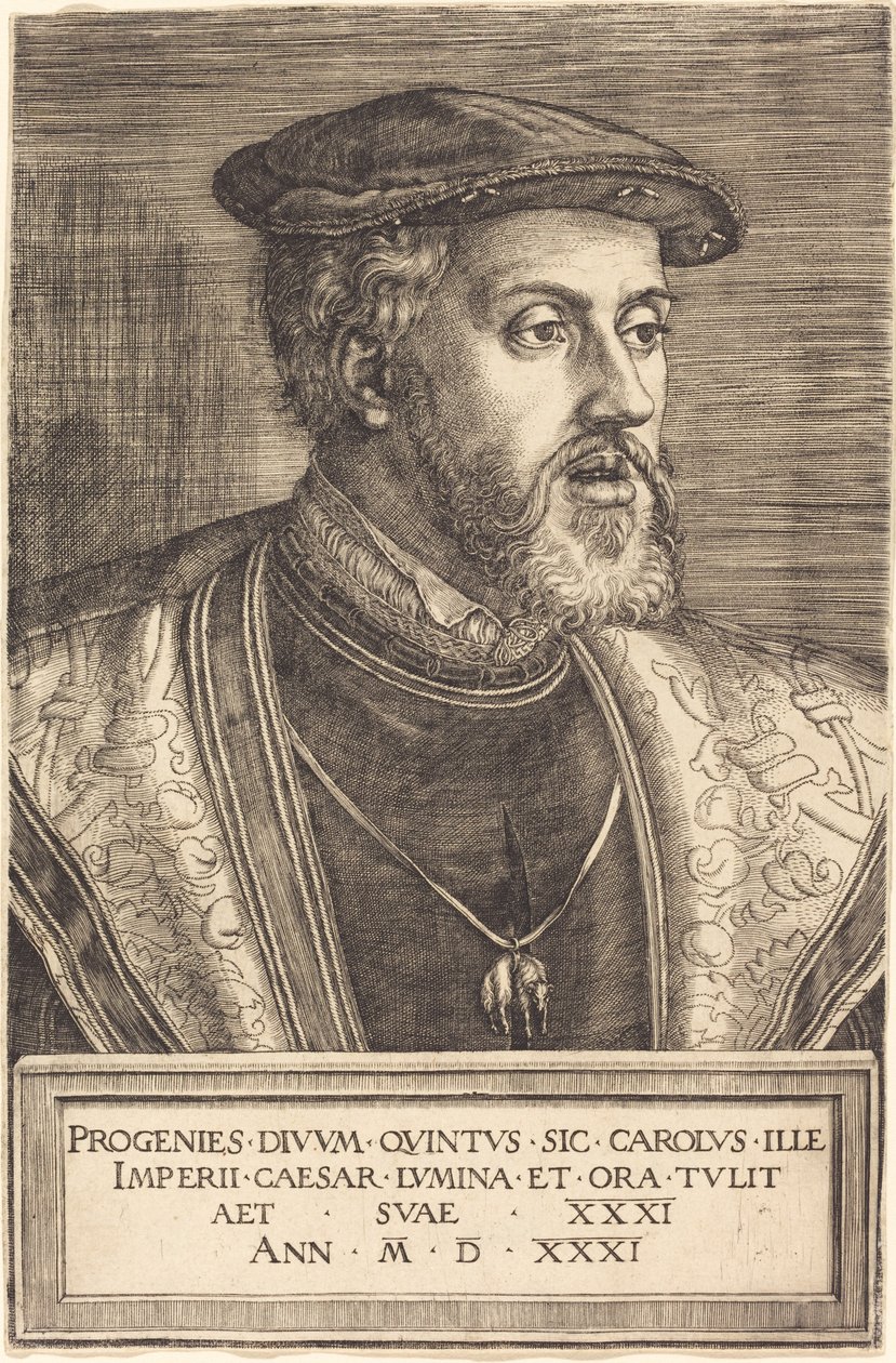 Keiser Charles V av Barthel Beham