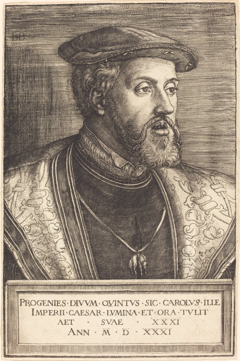 Keiser Charles V av Barthel Beham