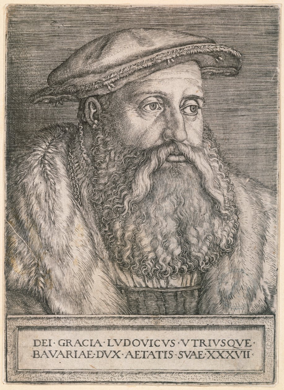 Hertug Ludvig av Bayern av Barthel Beham