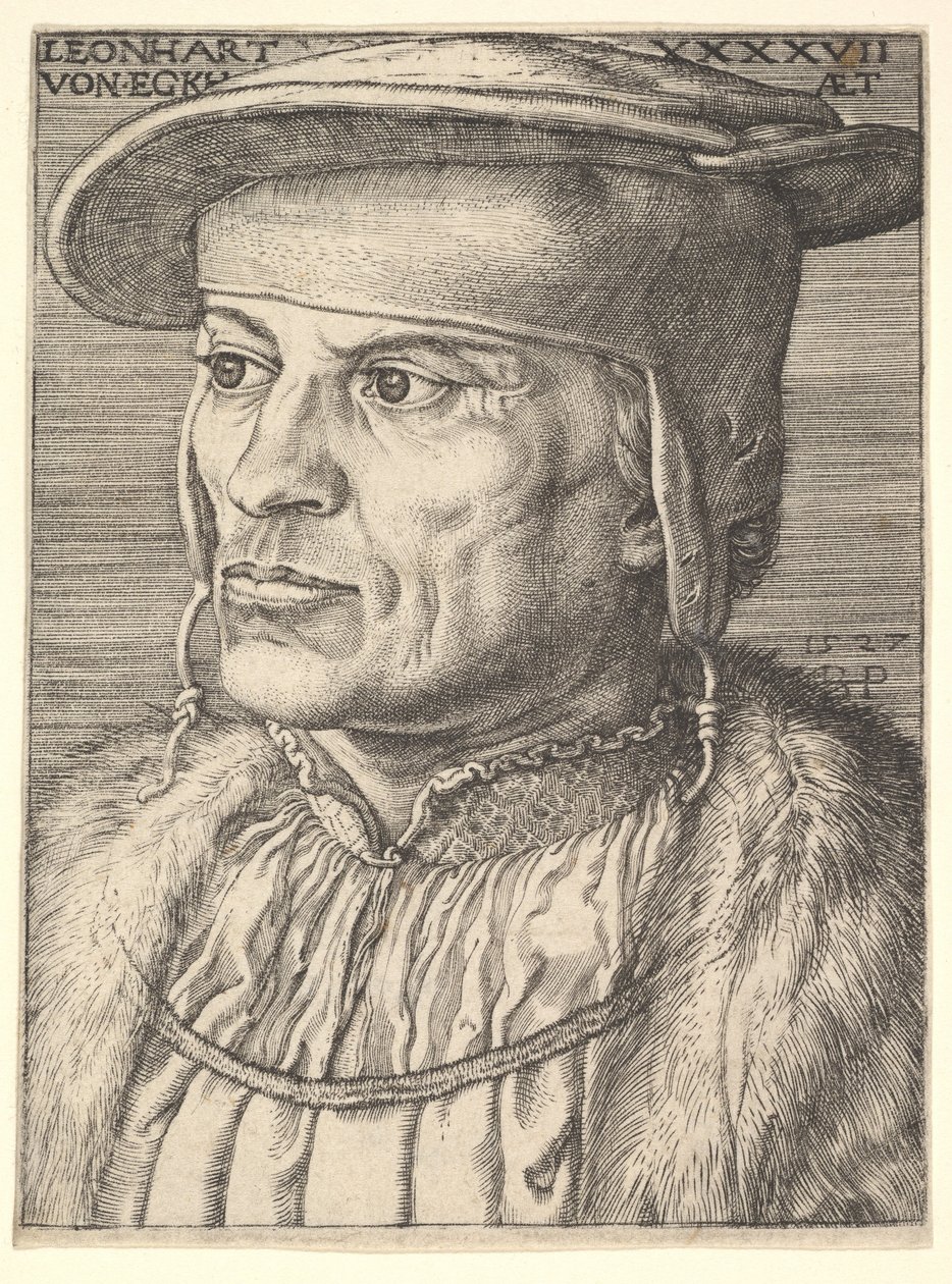 Leonard von Eckh av Barthel Beham