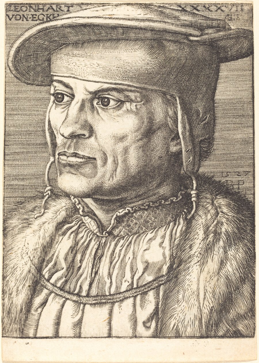 Leonard von Eck av Barthel Beham