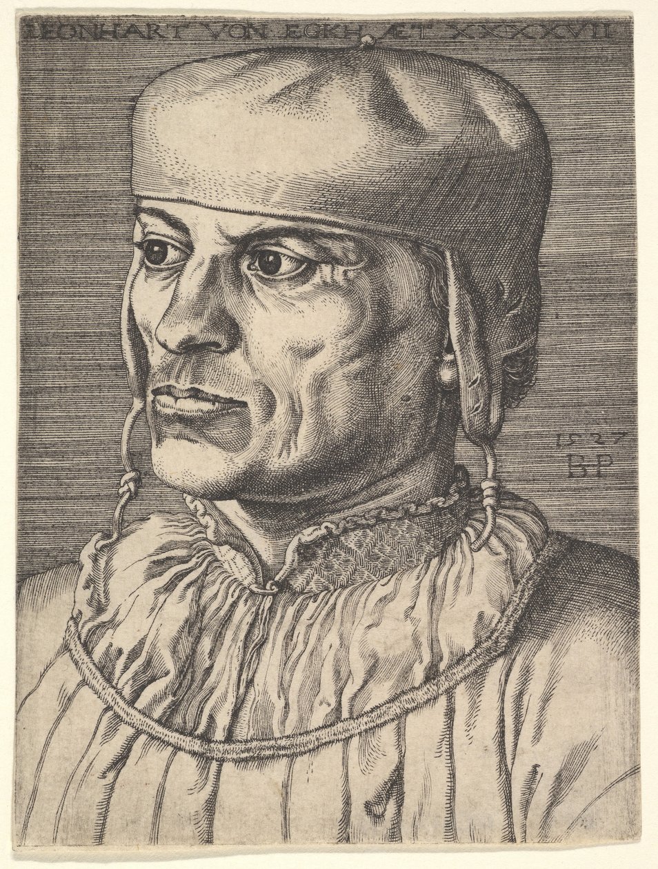 Leonhart von Eck, 1527. av Barthel Beham