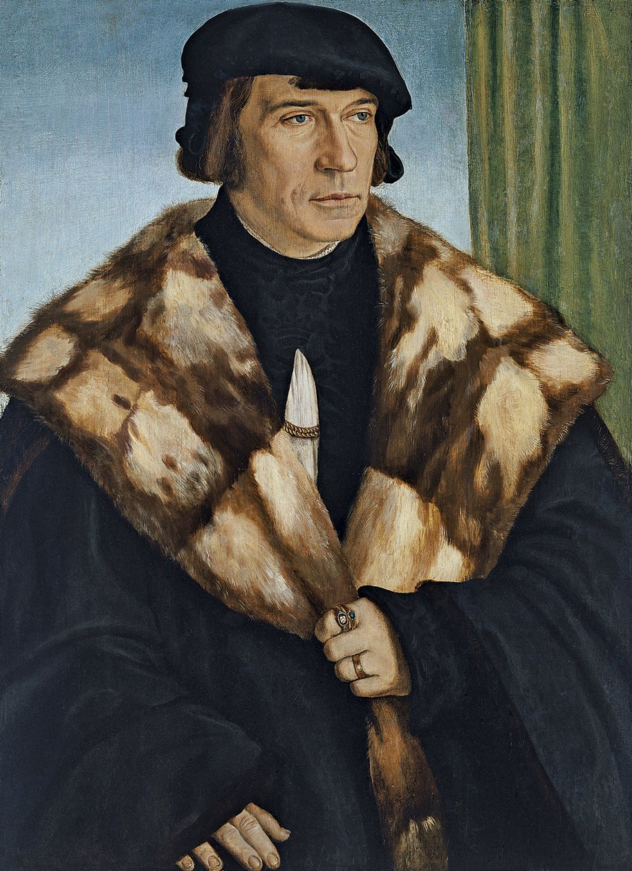 Portrett av Ruprecht Stüpf av Barthel Beham