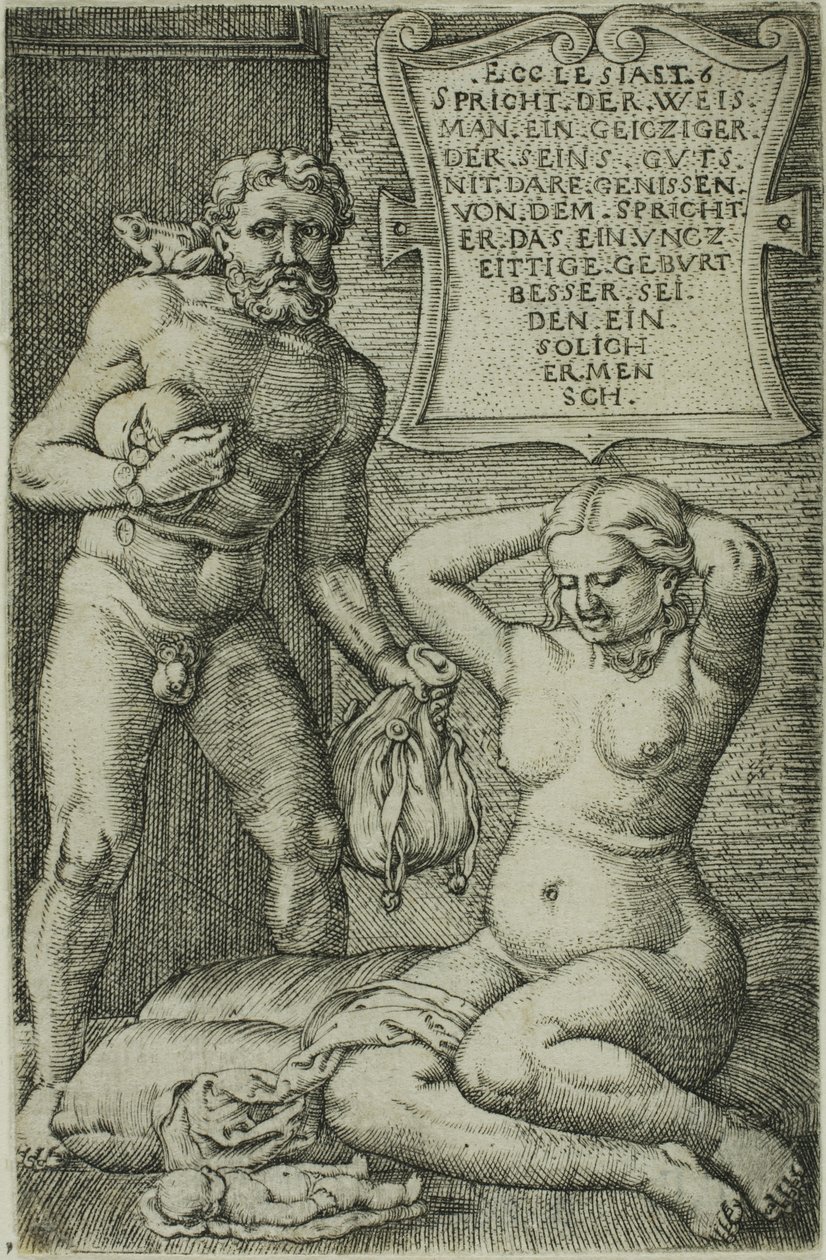 Gjæringen og spontanaborten av Barthel Beham