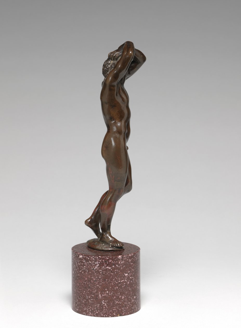 Stående ungdom, kjent som Narcissus, ca. 1650 (kobber og bronse) av Barthelemy Prieur