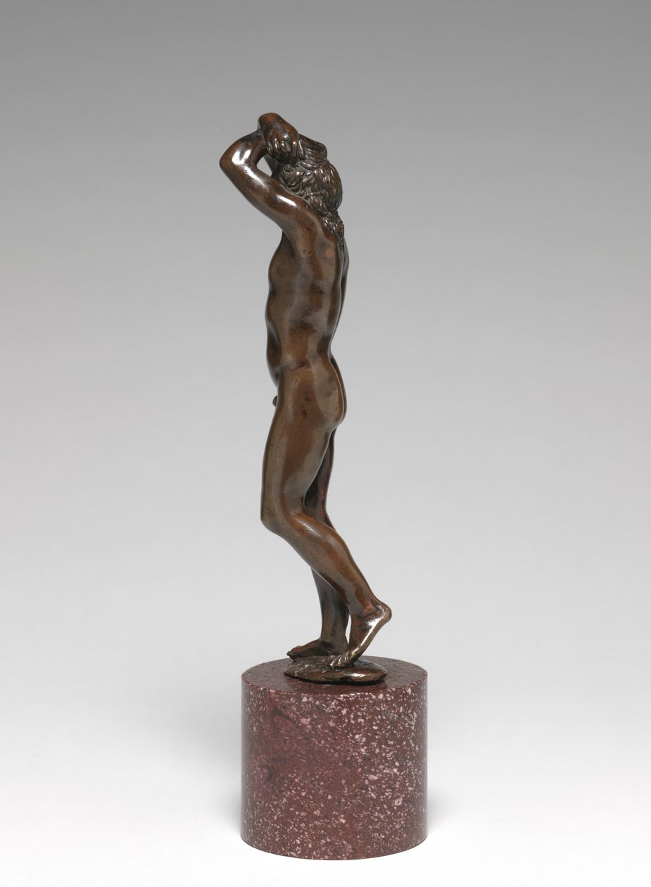Stående ungdom, kjent som Narcissus, ca. 1650 (kobber og bronse) av Barthelemy Prieur