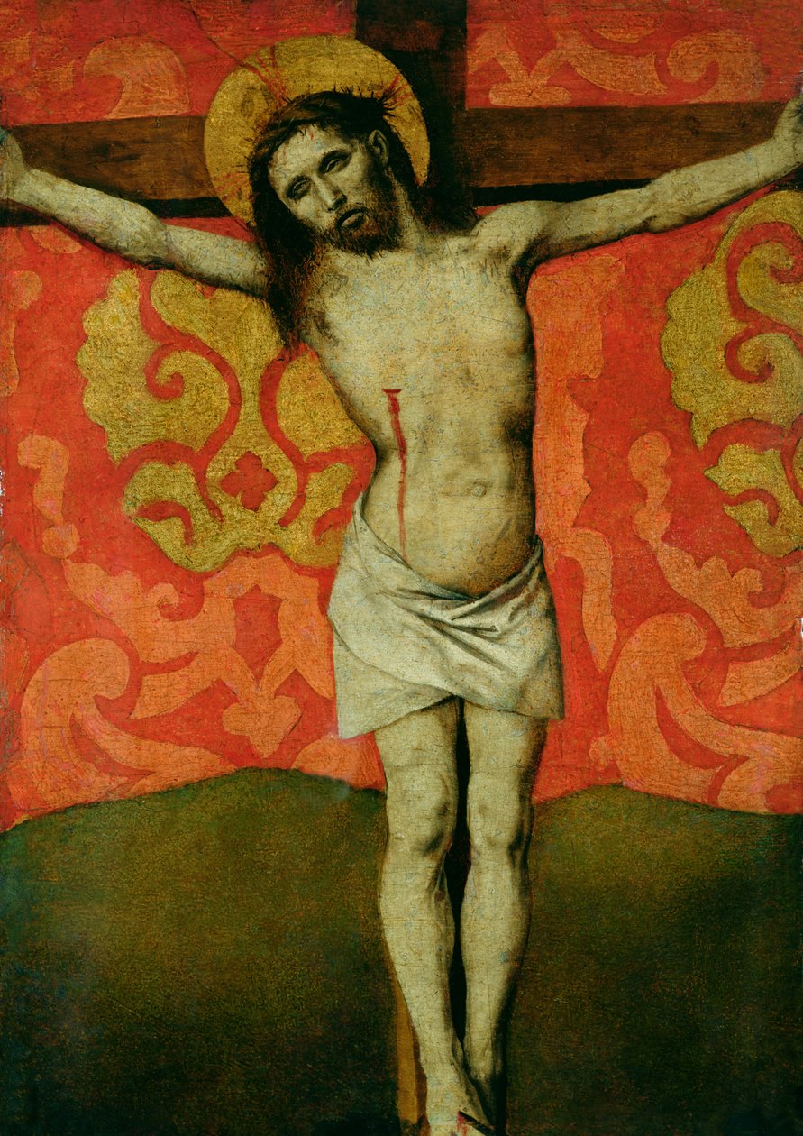 Kristus på korset, ca. 1445-50 av Barthelemy d