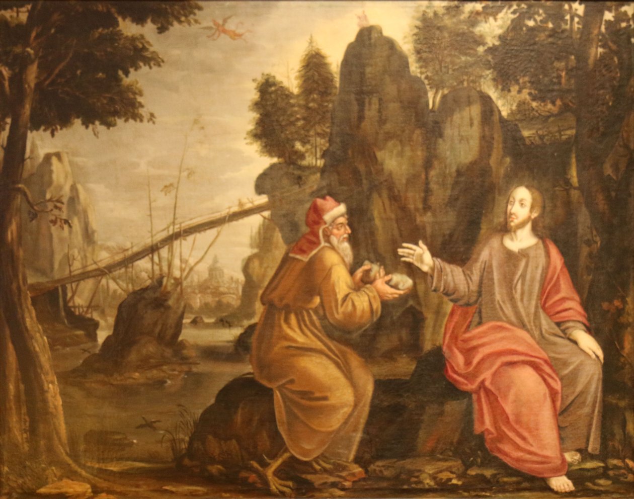 Jesus i ørkenen av Barthélemy Parrocel