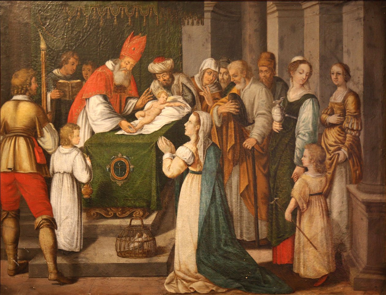 Presentasjon av Jesus i templet av Barthélemy Parrocel