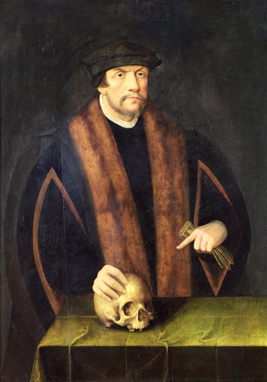 Portrett av en mann, ca. 1550 av Bartholomaeus Bruyn