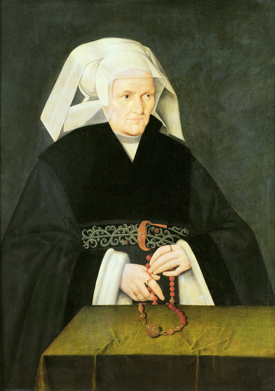 Portrett av en kvinne, ca. 1550 av Bartholomaeus Bruyn