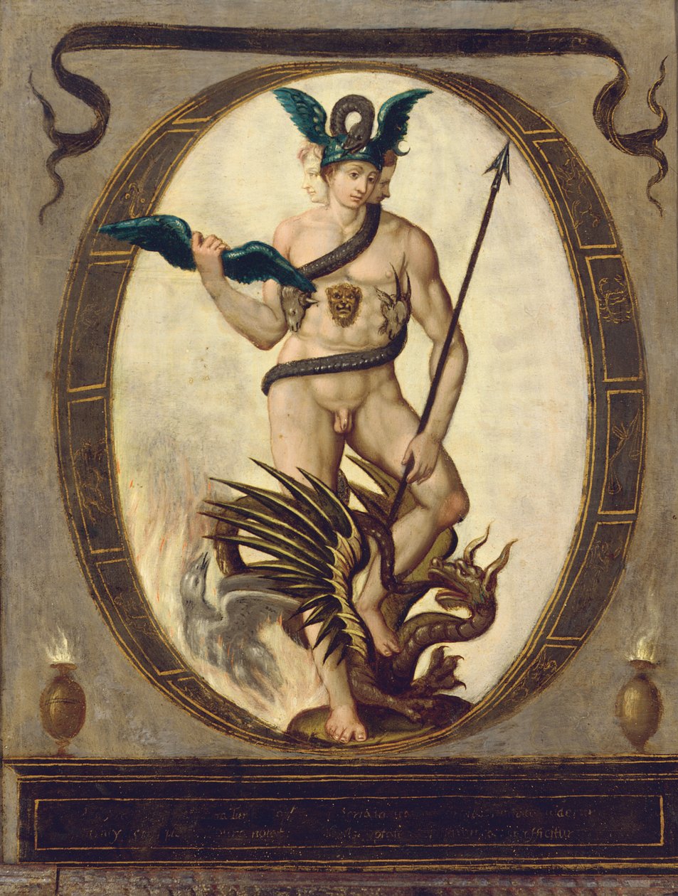 En allegori om alkymi av Bartholomaeus Spranger
