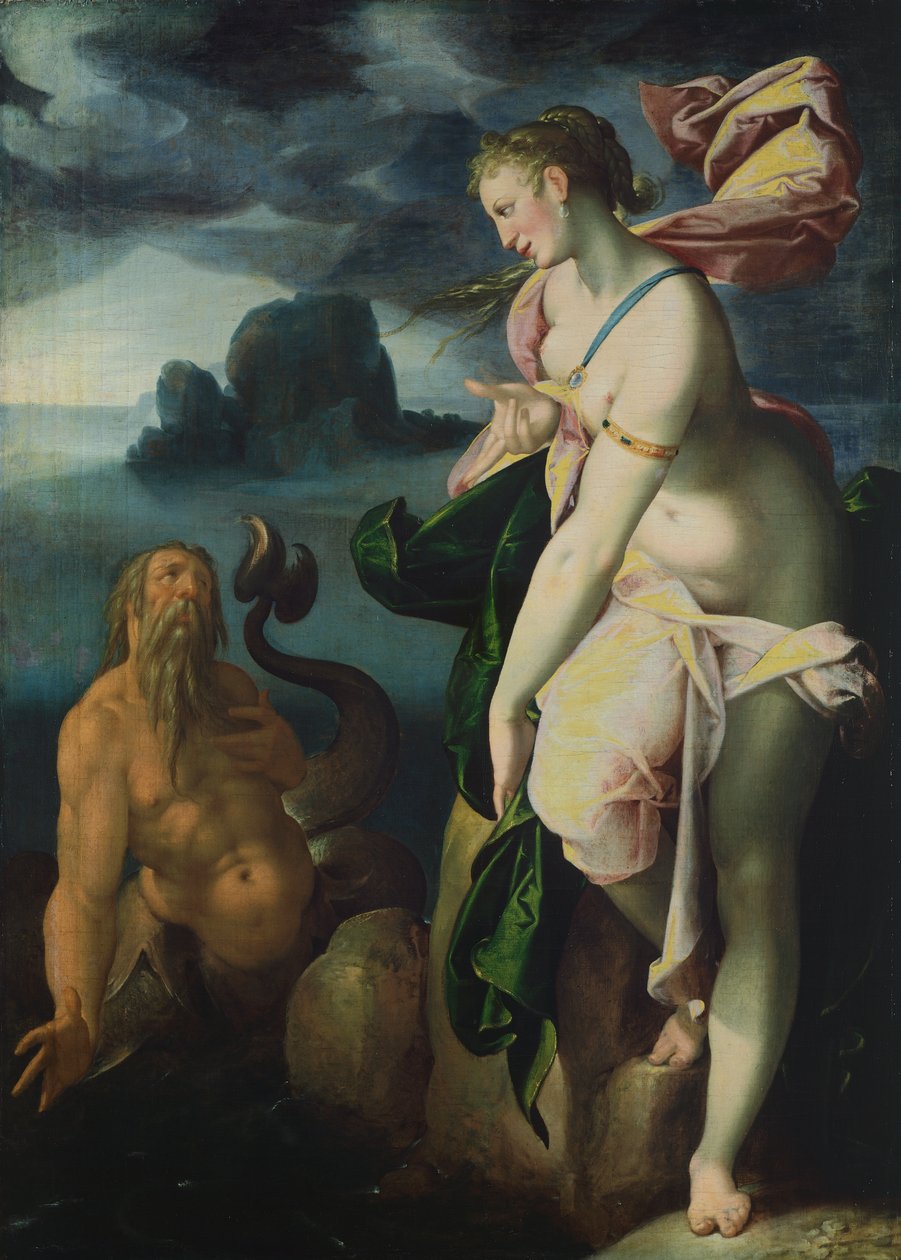 Glaucus og Scylla av Bartholomaeus Spranger