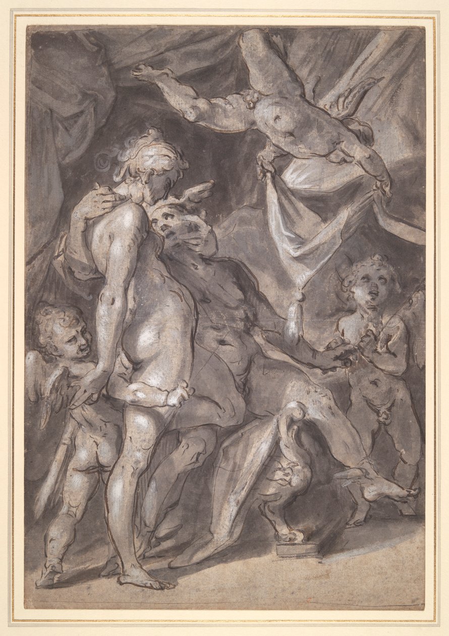 Venus og Merkur av Bartholomaeus Spranger