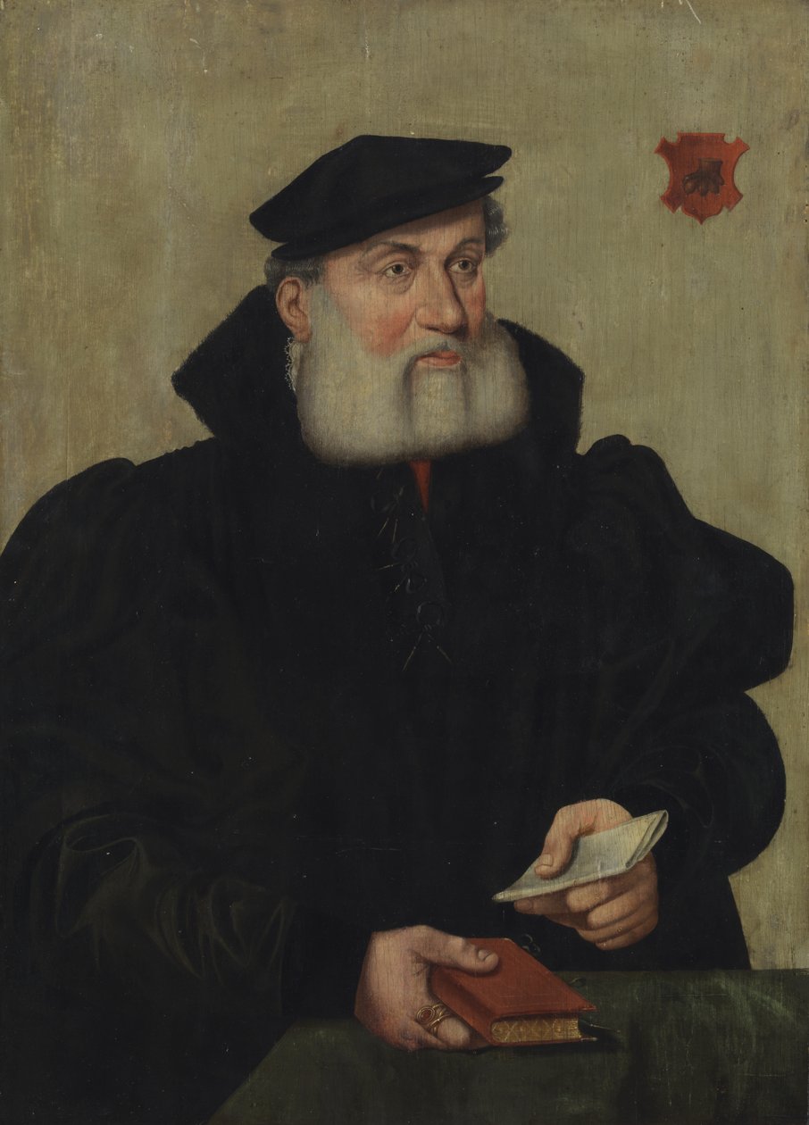 Portrett av Wilhelm Kannengieser, 1550 av Bartholomaus the Elder Bruyn