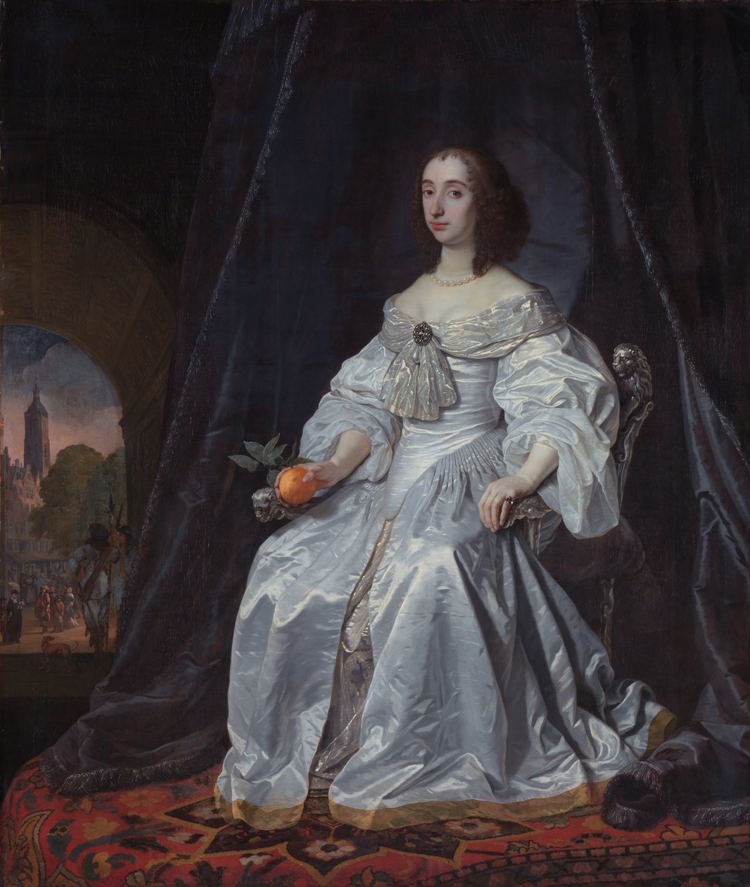 Portrett av prinsesse Royal Mary Stuart (1631–1660) av Bartholomeus van der Helst