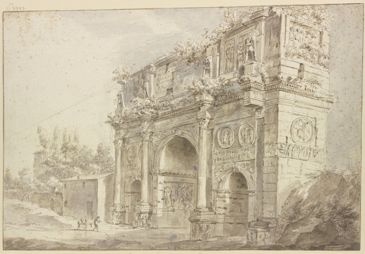 Konstantinbuen i Roma av Bartholomeus Breenbergh