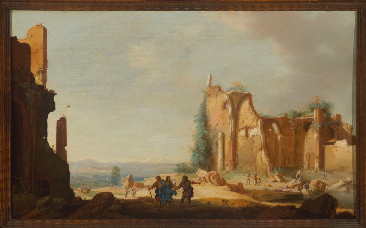 Kristus på vei til Emmaus av Bartholomeus Breenbergh