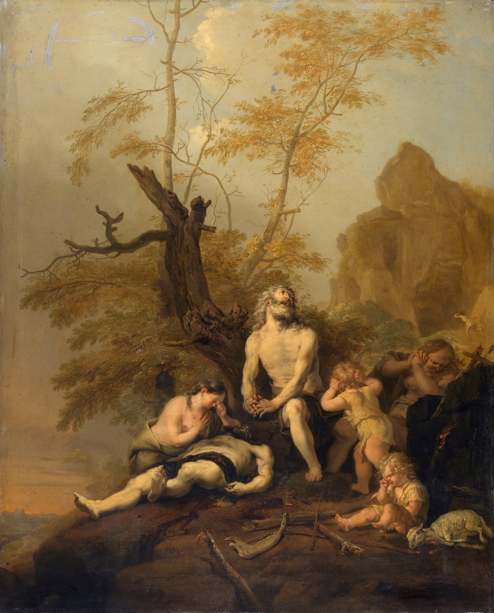Abels død av Bartholomeus Breenbergh
