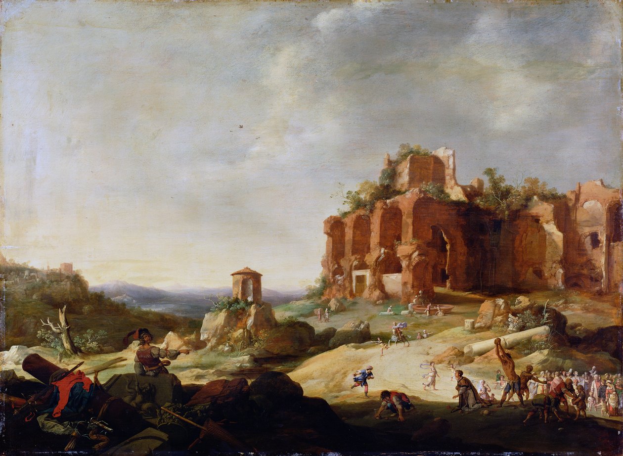 Steiningen av den hellige Stefanus av Bartholomeus Breenbergh