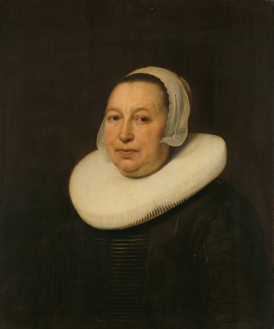 Maria Pietersdr de Leest (d. 1652), kone til Samuel van Lansbergen av Bartholomeus van der Helst