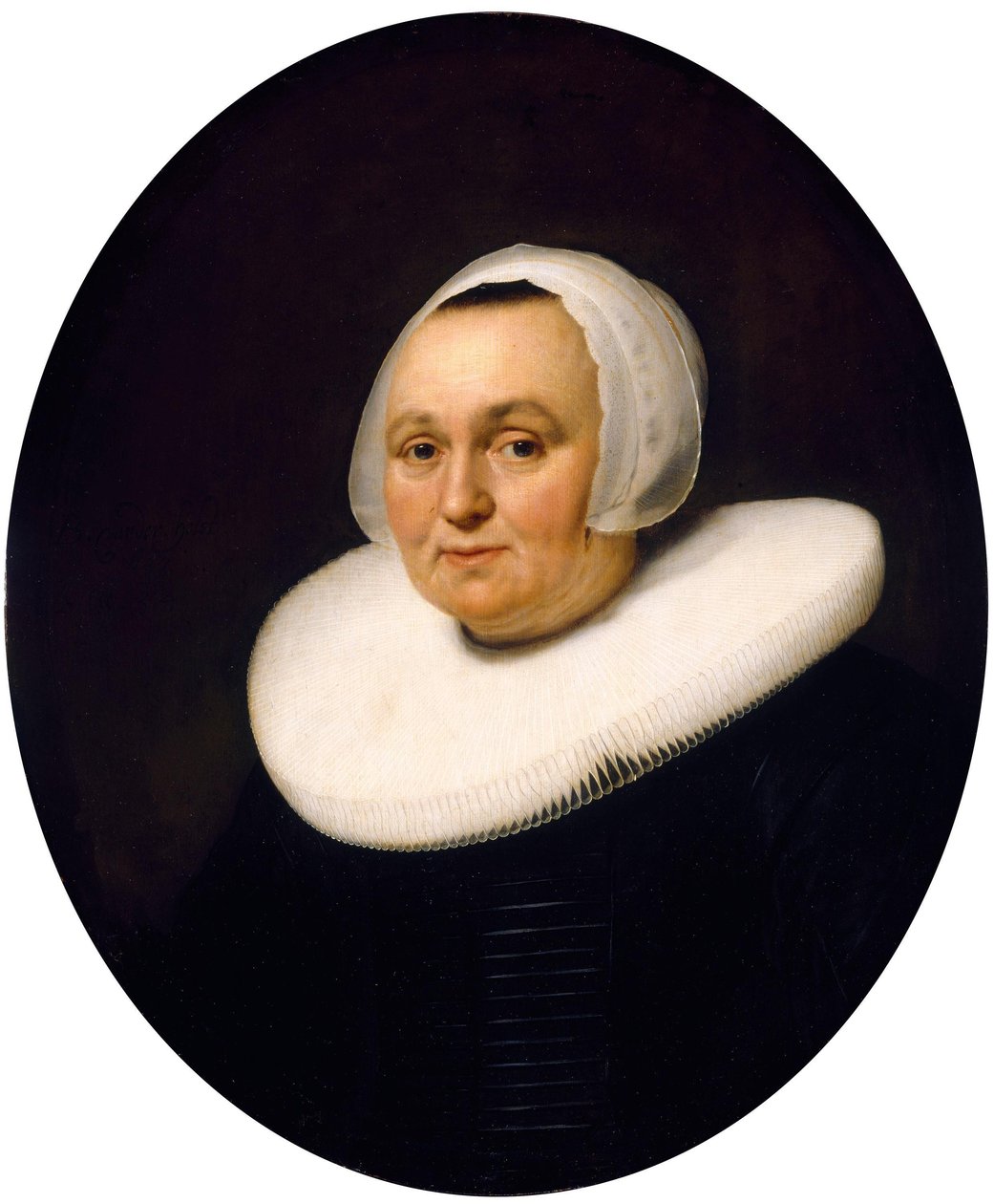 Portrett av Maritge Jansdr Pesser (ca. 1593-1649) av Bartholomeus van der Helst