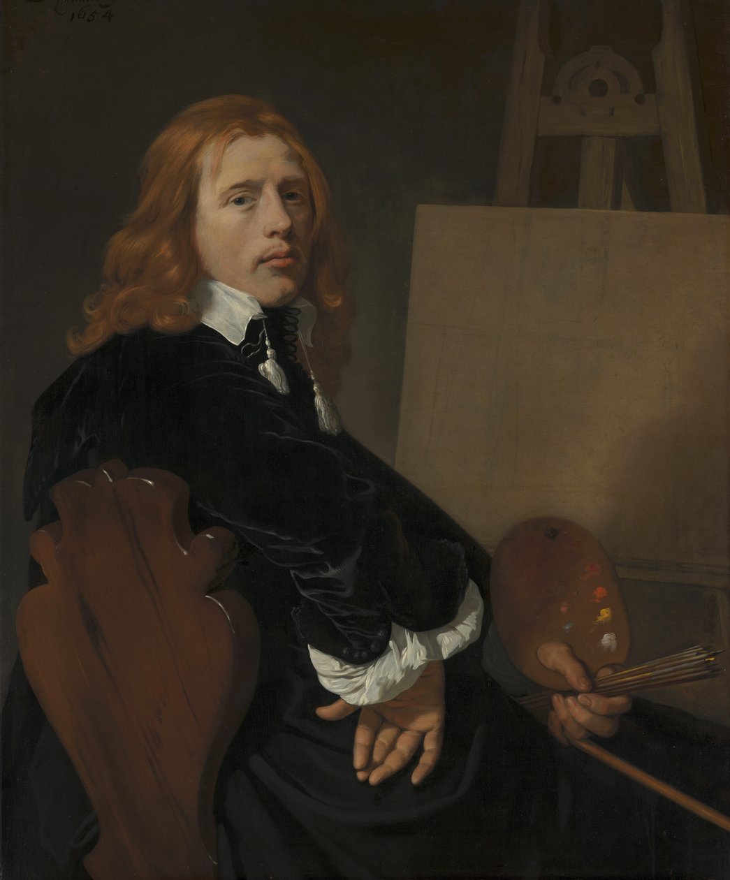 Portrett av Paulus Potter av Bartholomeus van der Helst