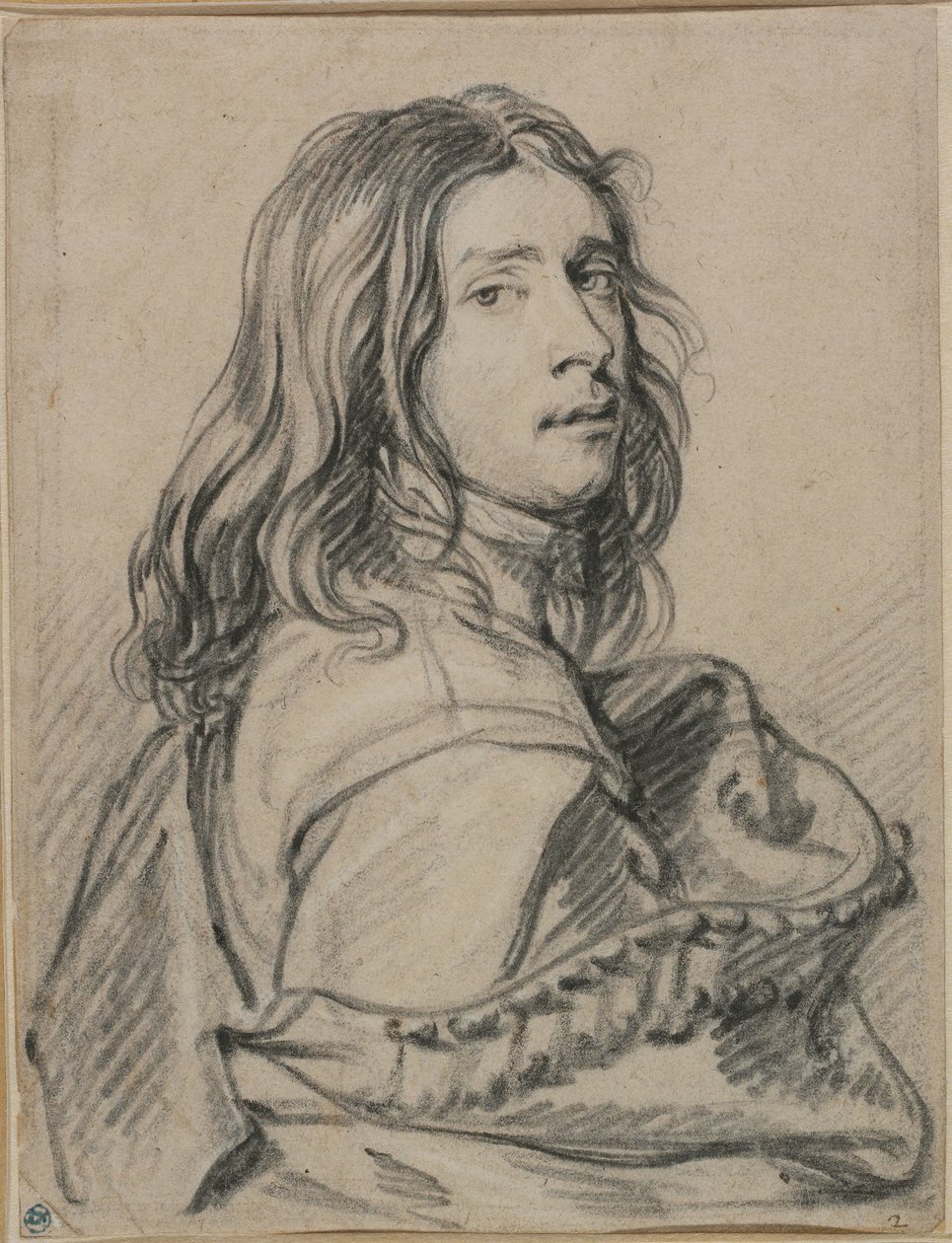 Portrett av kunstneren Paulus Potter av Bartholomeus van der Helst