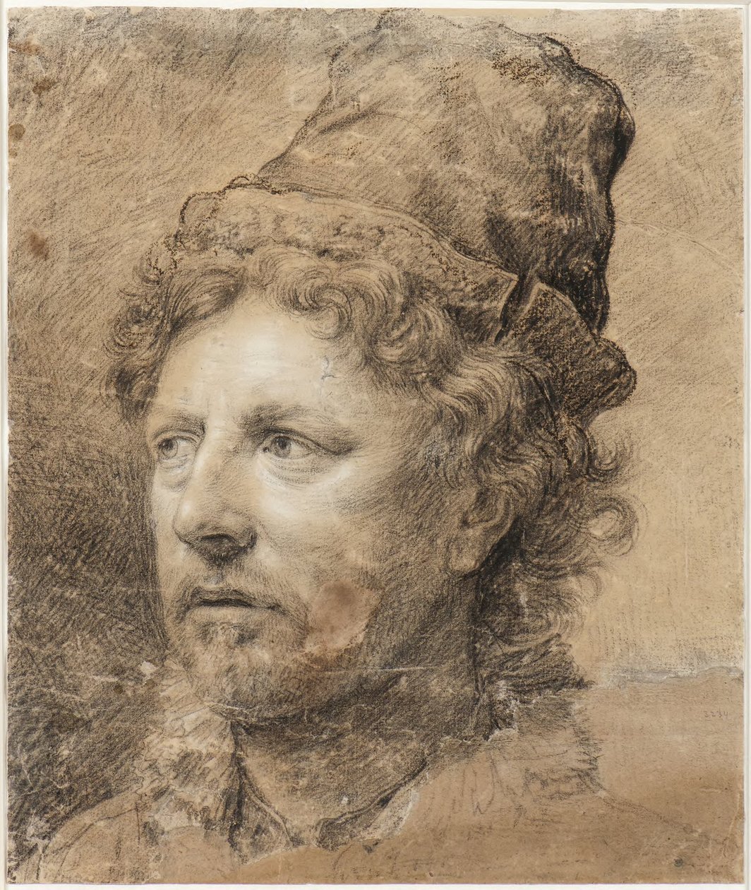 Portrett av maleren Anthonie Waterloo av Bartholomeus van der Helst