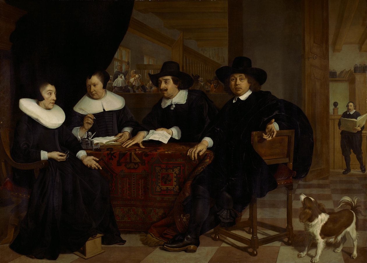 To regenter og to regentinner ved Spinhuis av Bartholomeus van der Helst