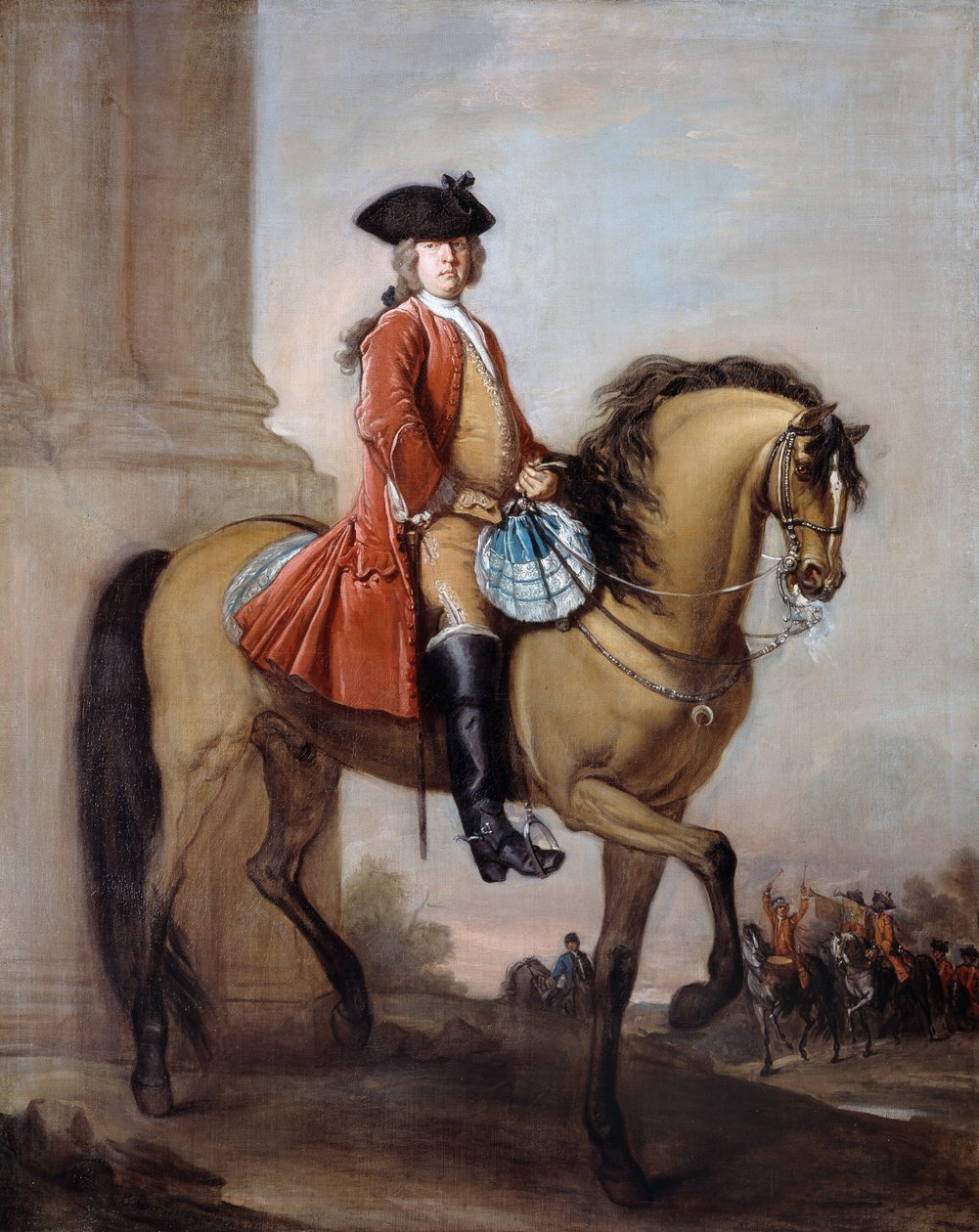 Brigadefører og løytnant Richard Gifford (d.17381739) ca. 1727 av Bartholomew Dandridge