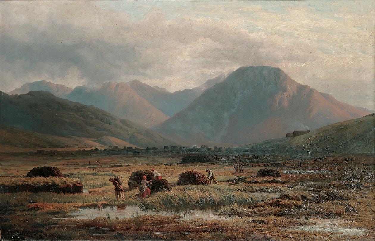 Torvmyr, Letterfrack, Connemara av Bartholomew Colles Watkins