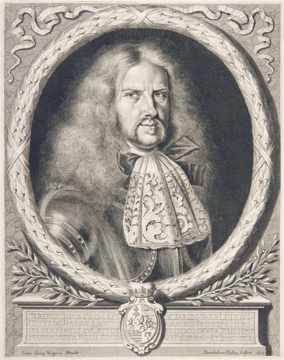 Louis VI. (1630–1678), Landgrave av Hessen-Darmstadt 1661–1678 av Bartholomäus Kilian