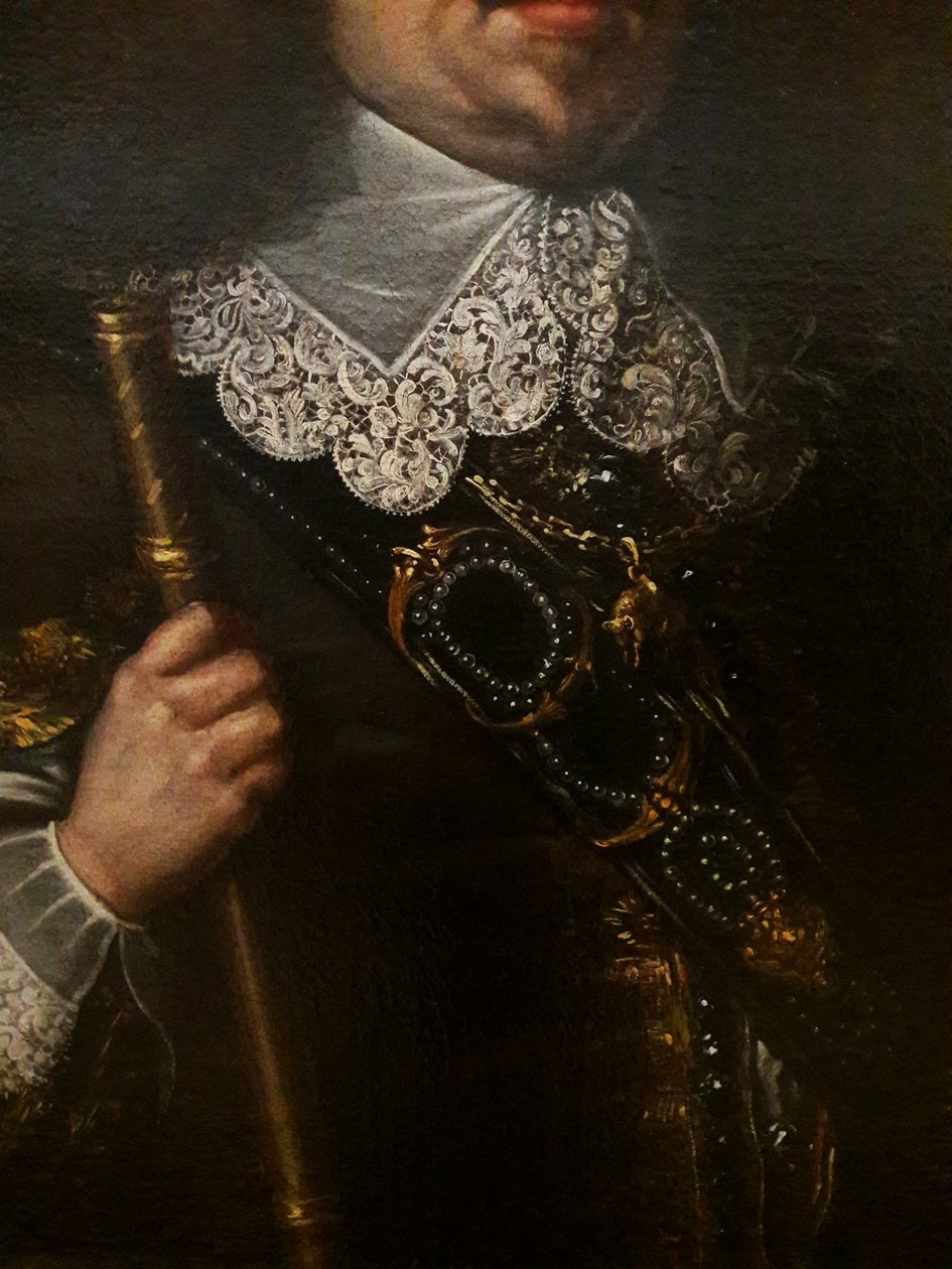 Portrett av Ladislaus IV Vasa (detalj) av Bartlomiej Strobel